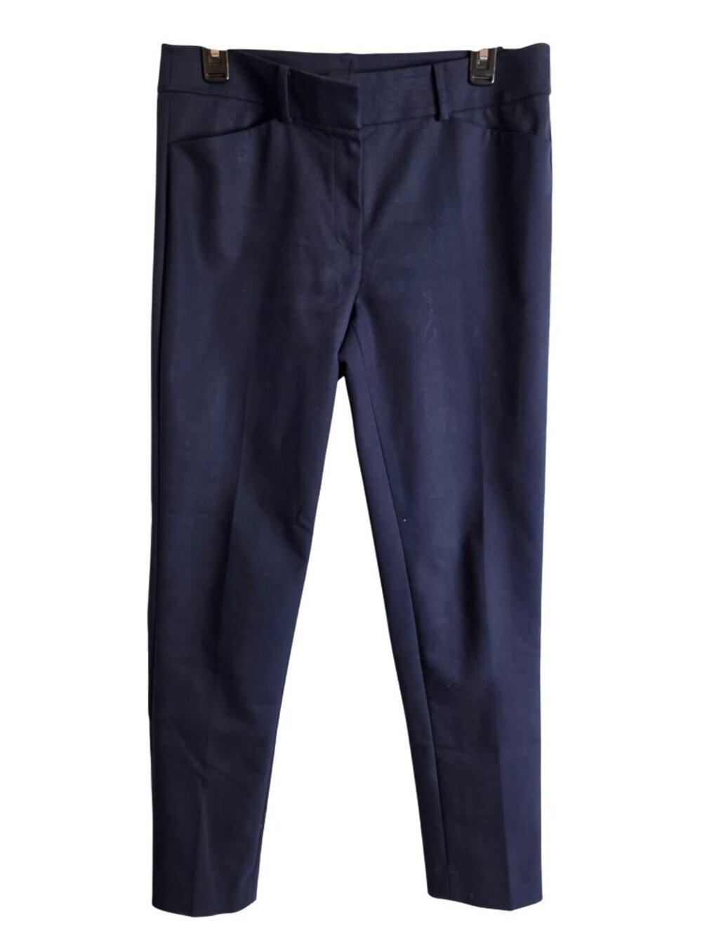 Ann Taylor LOFT Marisa Skinny Ankle Pants Women Size 6 Navy Tailored Workwear